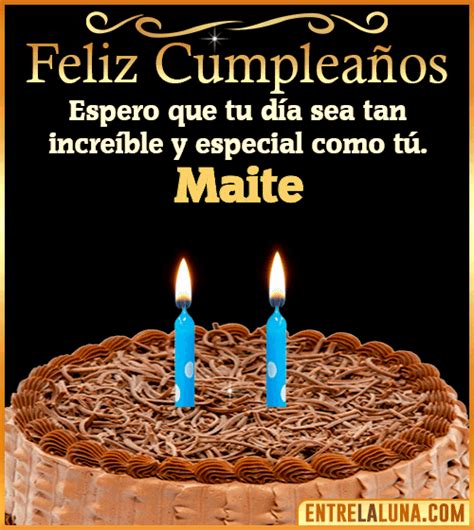 Feliz Cumplea Os Maite Felicidades Maite