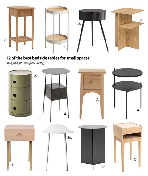 12 Best Compact Bedside Tables for Small Spaces