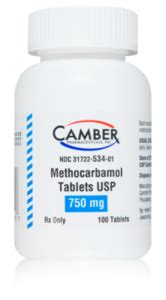 Methocarbamol – Camber Pharmaceuticals