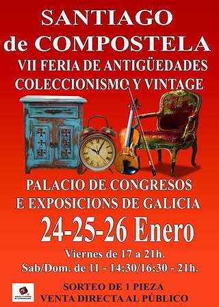 X Feria de Antigüedades Coleccionismo y Vintage en Santiago de Compostela