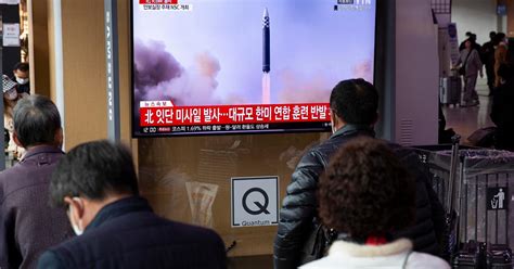 Nordkorea Feuerte Erneut Rakete Richtung Meer Ab