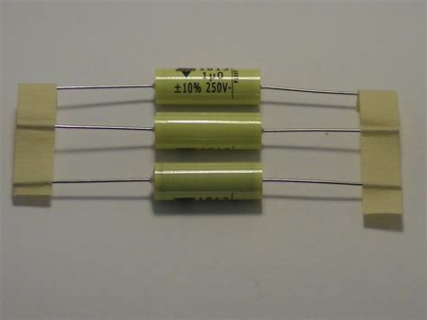 Metalized Polyester Film Capacitors Mpet Mkp Valvesnmore