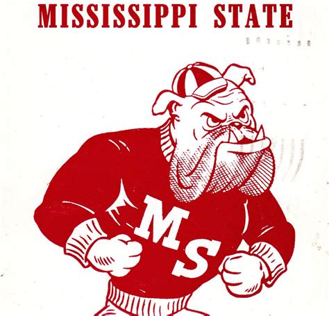 Mississippi State Bulldogs Football 1965 By Ephemeraobscura