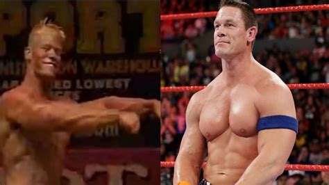 WWE History: John Cena participates in bodybuilding competition in rare ...