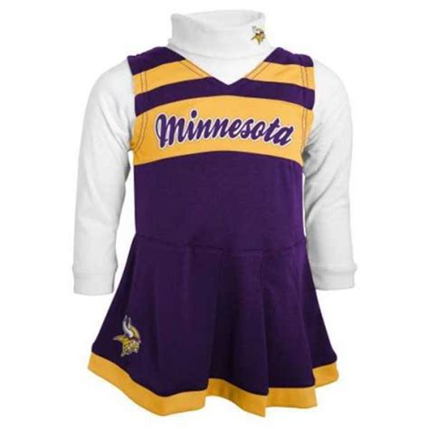 Vikings Toddler Minnesota Cheerleader Outfit - Sportswear WI