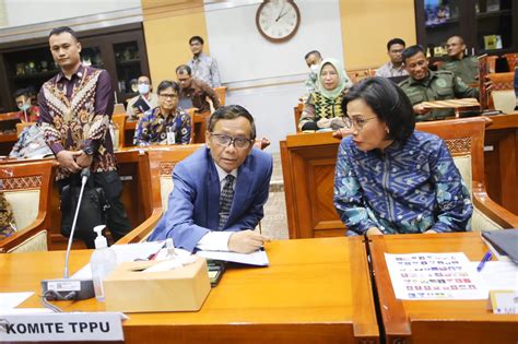 Mahfud Md Ungka Inti Pertemuannya Dengan Sri Mulyani Jawa Pos