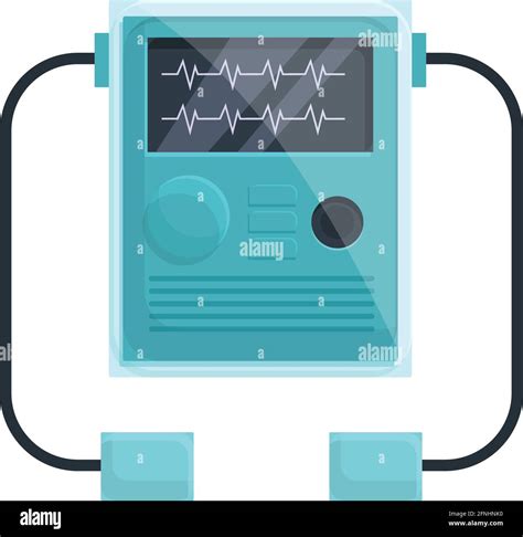 Monitor Defibrillator Icon Cartoon Of Monitor Defibrillator Vector Icon For Web Design Isolated