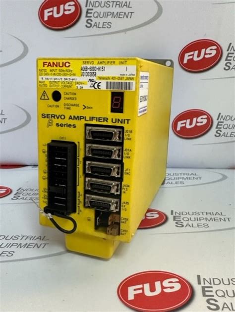 Fanuc A B H Servo Amplifier Unit Series I Fus Industrial