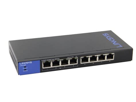 Linksys Lgs P Port Business Desktop Gigabit With Poe Ports