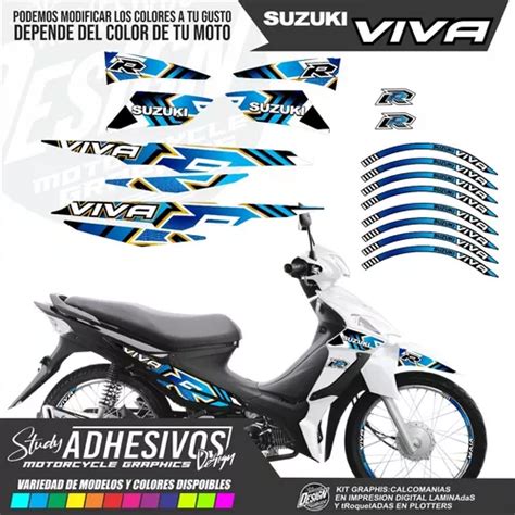 Calcomanias Suzuki Viva R Tipo Originales