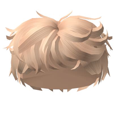 Careless Messy Boy Hair Blonde Roblox Item Rolimon S