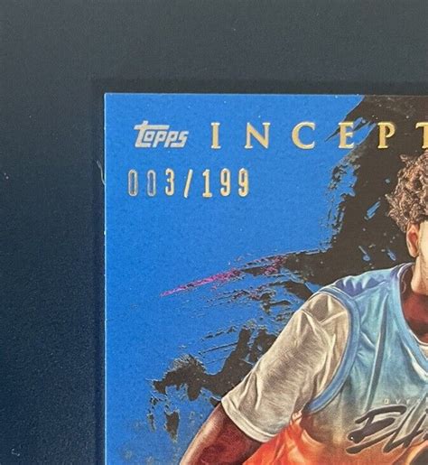 2021 Topps Inception Blue 199 Alexandre Sarr OTE Overtime Elite 31