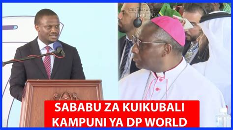 MKURUGENZI WA TPA ATAJA SABABU KUIKUBALI DP WORLD UWEKEZAJI BANDARI YA