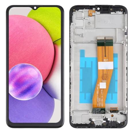 Original Samsung Galaxy A03s Display and Touch Screen Combo Replacement ...