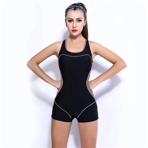 Slimming Sexy Women One Piece Swimsuit Sports Quick Dry Swimwear Bodysuit Elastic Female