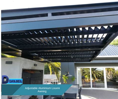 Adjustable Aluminium Louvre Awnings Dan Neil Lifestyle Awning Solutions