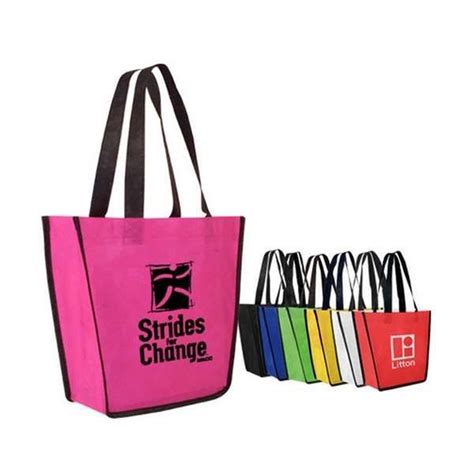 Non Woven Fiesta Tote Bag Customization Options Deluxe Free