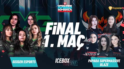 OXXGEN ESPORTS vs SMB 1 Maç ESA OPEN FIRE REBELS Final YouTube