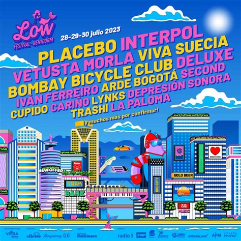 Festival Low Benidorm Cartel Entradas Y Bandas