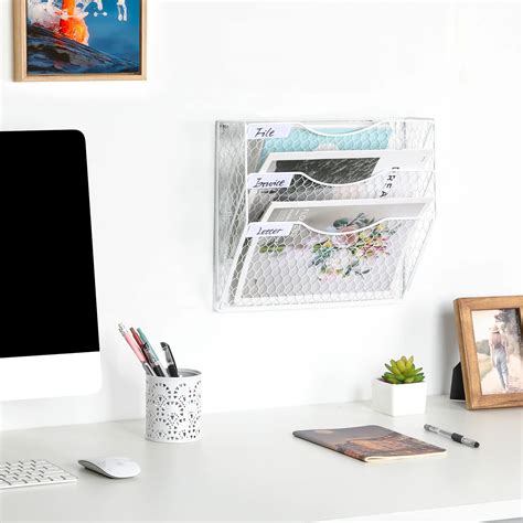 Snapklik PAG Hanging Wall File Holder Office Wall Organizer Mail