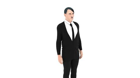 D Model Adolf Hitler Vr Ar Low Poly Cgtrader