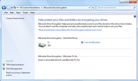 How To Turn Off Or Disable Bitlocker Encryption In