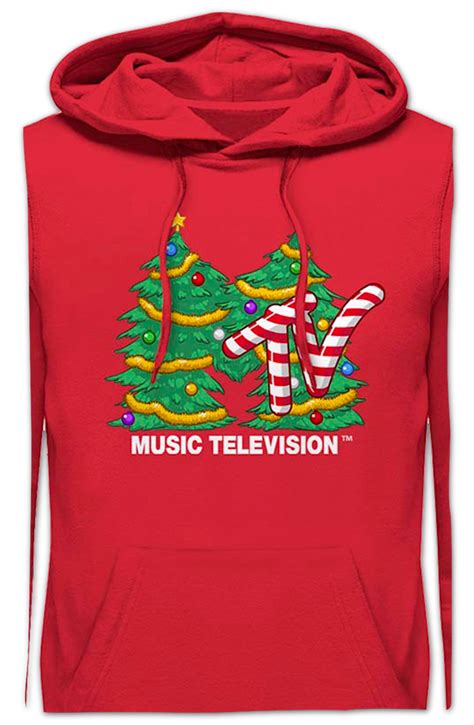 Christmas Tree Logo Mtv Hoodie