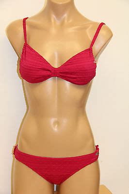 New Roxy Swimsuit 2pc Bikini Set Sz L NBR EBay