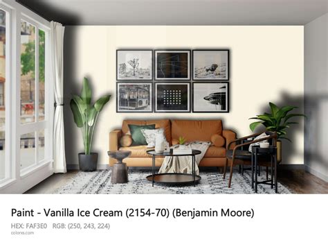 Benjamin Moore Vanilla Ice Cream Paint Color Codes Similar