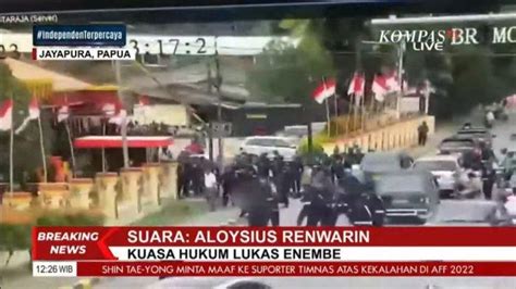 Gubernur Papua Lukas Enembe Ditangkap Kpk Kota Jayapura Mencekam