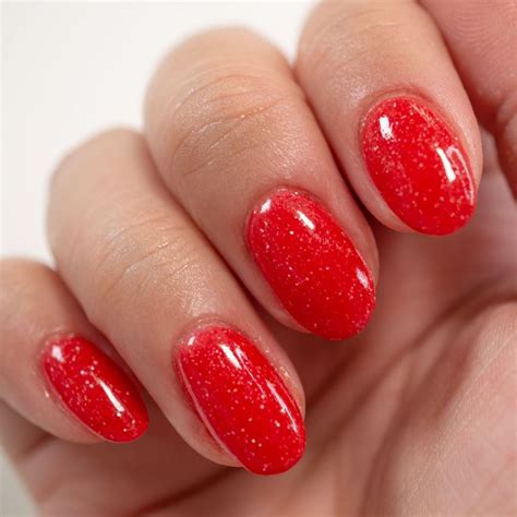 Glitter Collection Dip Color Powder Gl37 Red Nails Glitter Red