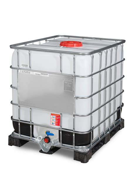 Cuve Recobulk IBC Pour Produit Dangereux Palette PE 1000 Litres