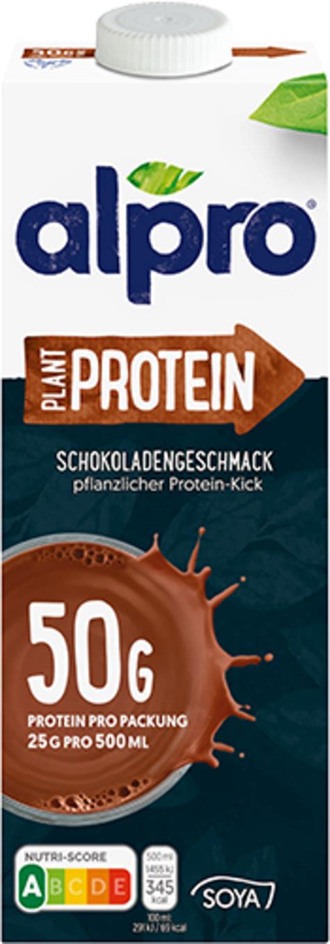 Alpro Plant Protein Drink Chocolate 1 Liter Piccantino Online Shop