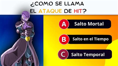 Adivina Cuánto sabes de DRAGON BALL SUPER QuizGame Test de 20