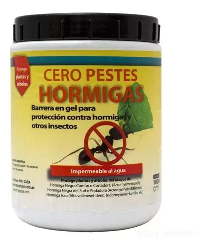 Anti Hormiga Y Otros Insectos Barrera En Gel No Tóxica 1kg MercadoLibre