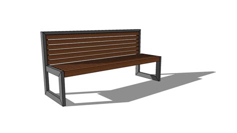 B Bench 3D Warehouse