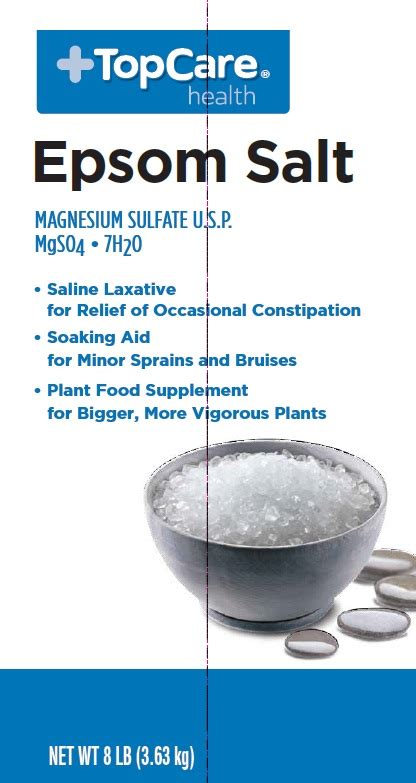 EPSOM SALT Magnesium Sulfate Granule For Solution