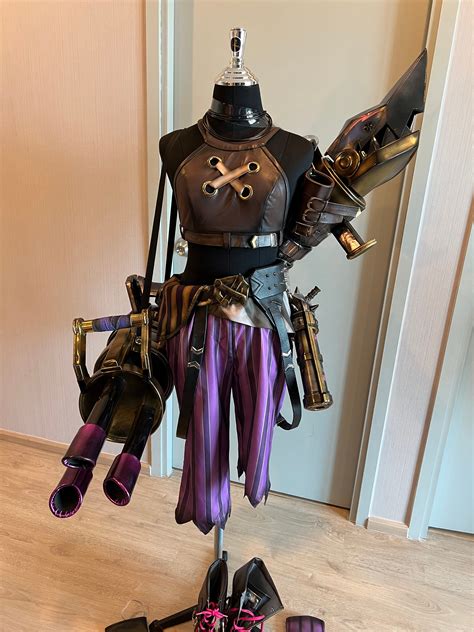 Jinx Arcane Costume Full Set Custom Made Etsy