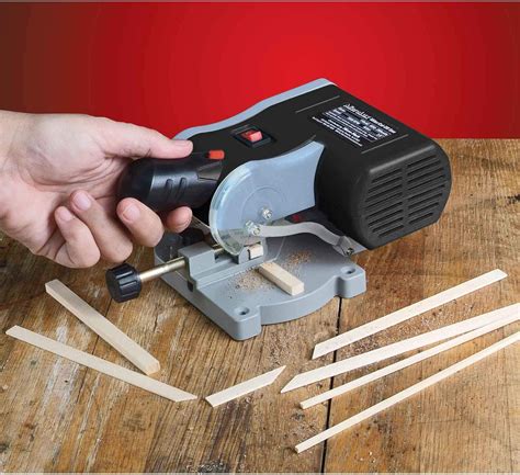 Microlux® Mini Miter Chopcut Off Saw Includes A Powerful 7800 Rpm