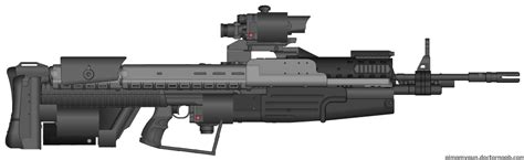 Halo Reach M392 Dmr By Ferretrvb On Deviantart