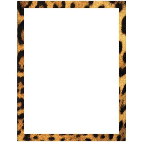 Animal Print Border - ClipArt Best