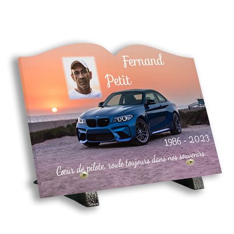 Plaque Fun Raire Personnalis E Plaque Mortuaire Bmw Funelior