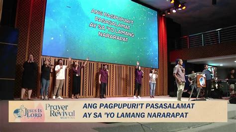 Prayer Revival Meeting At Jil Prayer Garden Youtube