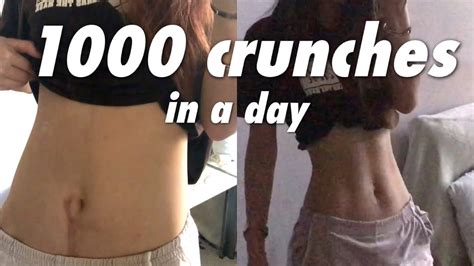 Before And After Crunch Challenge