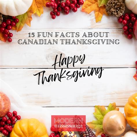 15 Fun Facts About Canadian Thanksgiving — Modern Mississauga Media