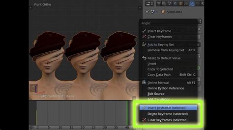 Keyframe Selected Blender Addon Youtube