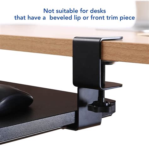 FlexiSpot Large Keyboard Tray Under Desk Ergonomic 25x 12 C Clamp