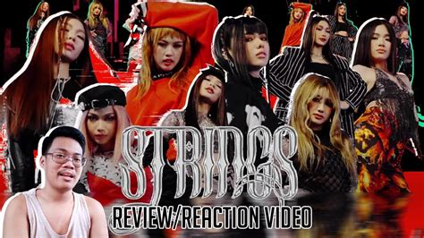 Review Reaction Video Strings By Bini Youtube