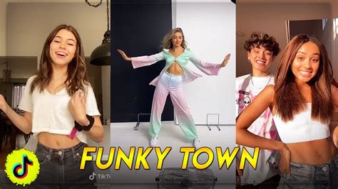 Tiktok Funky Town Viral Dance Challenge Compilation Tiktok Funky