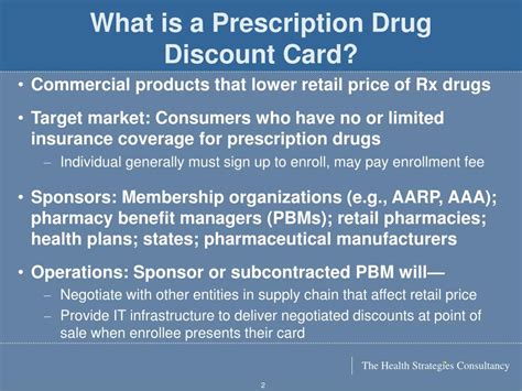 Ppt Overview Of The New Medicare Endorsed Prescription Drug Discount